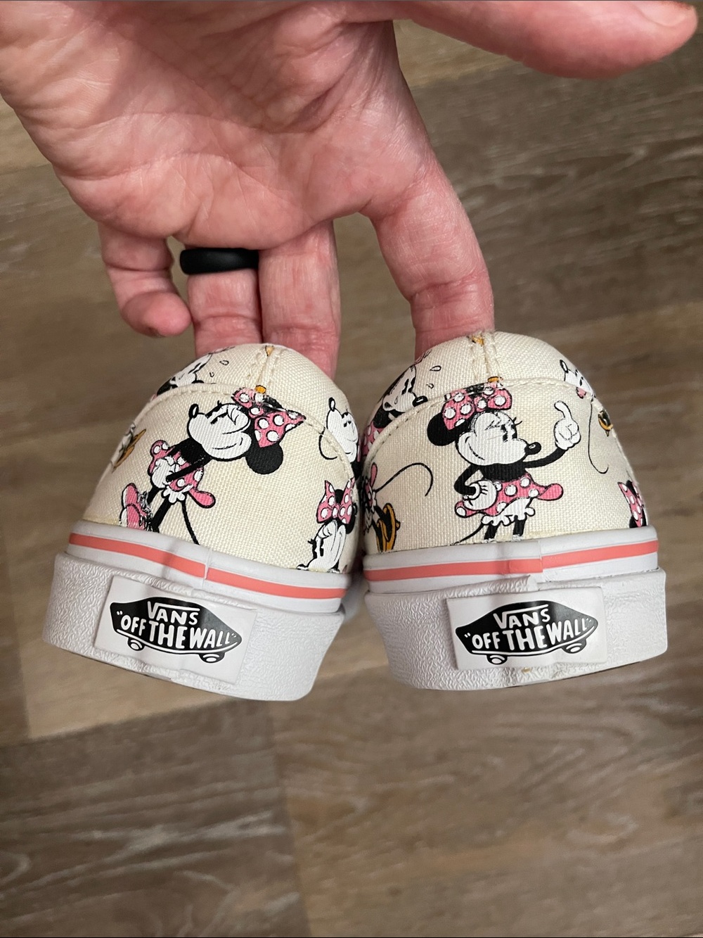 Vans x Disney Minnie Mouse slip on shoes 5w - Picture 3 of 7
